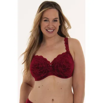 Podprsenka Bobette podprsenka s kosticí Full Cup 5289 rubín - RosaFaia 528 rubín 85G