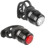 blikačka přední+zadní USB černé