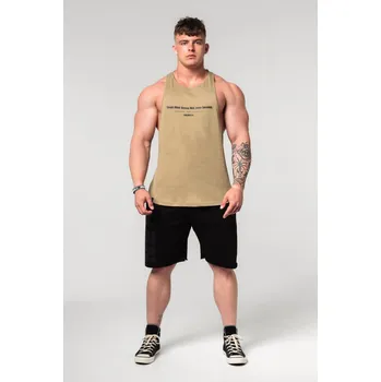 Pánské tílko NEBBIA Fitness tílko FLEXIN' zelené XL