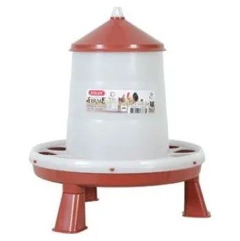 Chov hospodářského zvířete Krmítko pro drůbež SILO stojící 2kg červená Zolux