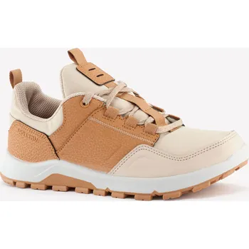 Dívčí obuv QUECHUA Dětské turistické boty se šněrováním NH 500 vel. 35–38 36 BÉŽOVÁ|KAŠTANOVÁ