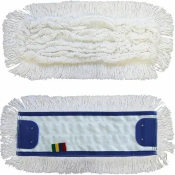 mop Mop plochý uzlíčkový se záložkami OPTIMUM,bavlna, 40 cm