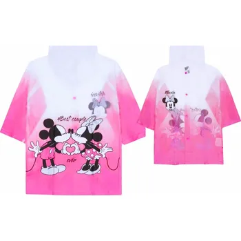 Pláštěnka PLÁŠTĚNKA MINNIE em B533 malinová Velikost: 5-6