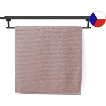 Ručník Luxusní ručník 50x100 JUVEL 580g Vlny 3D starorůžové