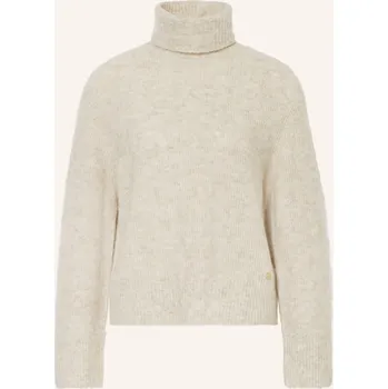 Dámský svetr Mos Mosh Dámský Svetr S Rolákem Aidy S Alpakou, krémová, 42