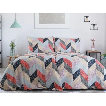 Povlečení z Renforcé bavlny NICE barevné Rozměr povlečení: 70 x 90 cm | 140 x 200 cm