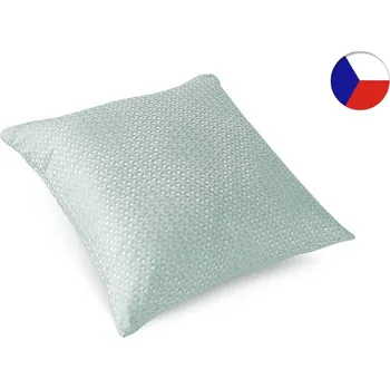 Dekorativní polštářek Damaškový dekorační polštářek 40x40 EXCELLENT ORNELLA Pyramidky mint