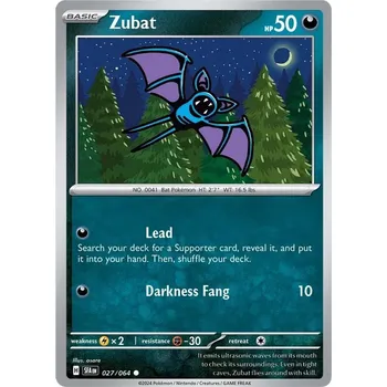 Karetní hra Zubat 027/064 - Shrouded Fable Typ karty: Non-Holo