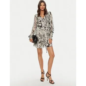 Dámská móda Guess Každodenní šaty Marcelle W4BK41 WE550 Bílá Regular Fit M