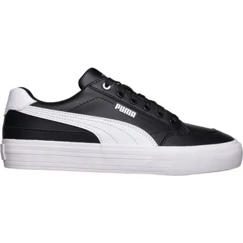 Pánské tenisky Pánské vycházkové boty Puma COURT CLASSIC VULC FS SL 9.5 Černá, Bílá