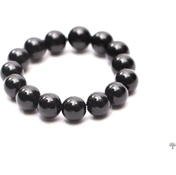 Prsten Magieprirody.cz Prsten Turmalín černý - 4 mm #48 - z přírodních kamenů