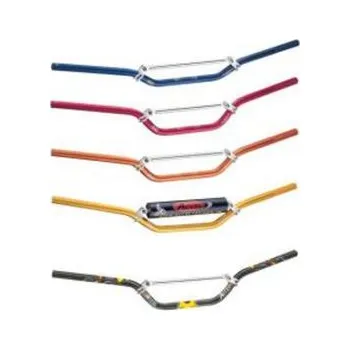 Řídítka ACCEL HLINÍKOVÁ ŘÍDÍTKA S PŘÍČNÍKEM (22,2 MM) ATV VYSOKÁ BARVA ČERVENÁ (Š 770 MM, V 160