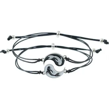 Ozdoba do vlasů Set 2 ks - Feng Shui párový náramek s kapry Koi