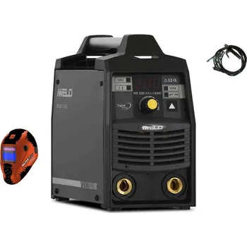 Svářečka Invertorová svářečka iWELD HD 220 MultiArc - výhodný SET Varianta: SET 1: svářečka s výbavou v popisu stroje + kukla eco 8HD220MTARC