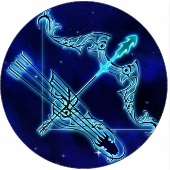 Jedlá dekorace na dort Jedlý papír znamení střelec 19,5 cm