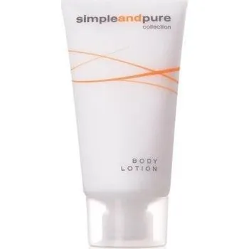 Tělové mléko Hotelové tělové mléko v tubě 20ml Simple and Pure - 50ks