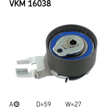 Napínací kladka, ozubený řemen SKF (VKM16038)