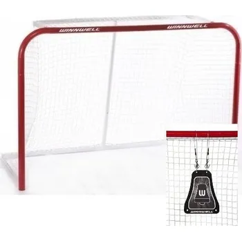 Hokejová tréninková pomůcka Hokejová branka Winnwell 72" + Terč Kovový zvonící, 72" Winnwell