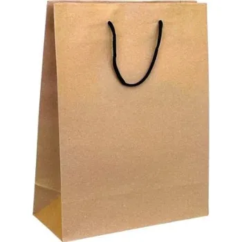Papírová taška hnědá Napoli 27x12x35 G114