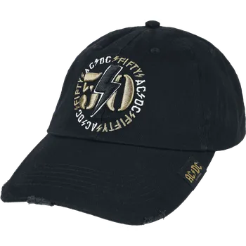 Kšiltovka Kšiltovka z AC/DC - PWR UP - Fifty Used - černá