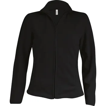 Dámská mikina Kariban Dámská fleecová mikina Kariban Maureen černá 4XL