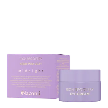 Péče o oční okolí Nacomi Midnight oční krém, 15 ml