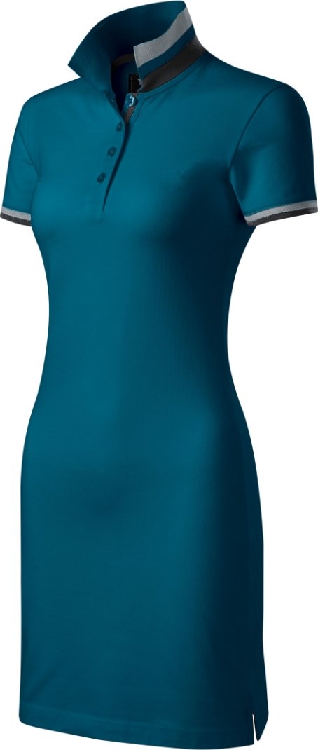 Malfinipremium Dress up 271 Šaty dámské Barva: petrolejová, Velikost: S 2719313