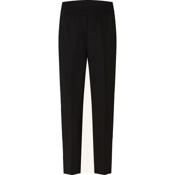 Dámské kalhoty Reiss Dámské 7/8 Kalhoty Remi S Galonovými Pruhy, černá, 40