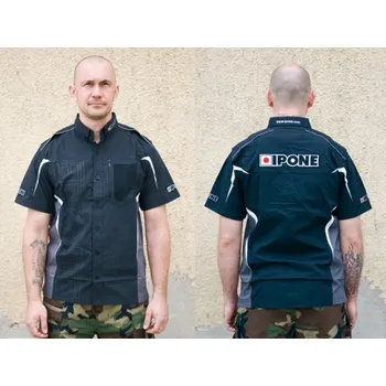 Pánská košile KOŠILE S KRÁTKÝM RUKÁVEM IPONE XL (10908)