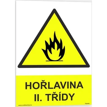 Traiva s.r.o. Hořlaviny ll. třídy Verze: Plast 210 x 297 mm (A4) tl. 0.5 mm - Kód: 00533