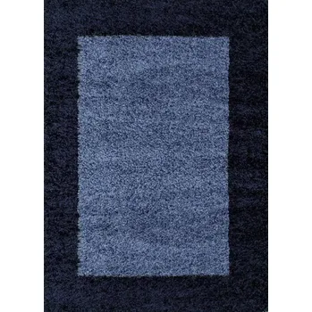 Koberec Kusový koberec LIFE SHAGGY 1503 Navy Rozměr: 60x110 cm
