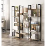 Velká industriální knihovna | 158 x 24 x 166 cm