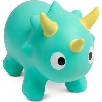 Houpací kůň TOYZ NAFUKOVACÍ SKÁKACÍ DINOSAURUS TYRKYSOVÝ
