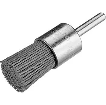 Drátěný kartáč Osborn 1802509913 - Kartáč drátěný štětkový pr. 22 mm, stopka pr. 6 mm, brusné vlákno pr. 1,0 mm, zrnitost 180 (fine), Superior