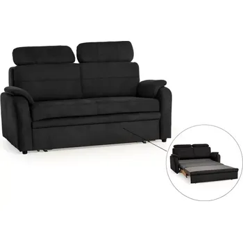 Pohovka Pohovka Elegant 2,5F rozkládací, černá (soro 100)