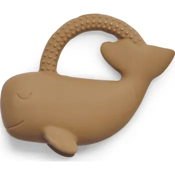 Jollein Karamelové latexové kousátko velryba 12 hnědá