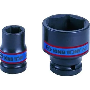 Gola hlavice King Tony 653527M - Hlavice nástrčná - ořech 3/4", 27 mm, 6-ti hranná průmyslová (kovaná), typ 6535M