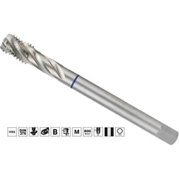 Závitořezný nástroj Ruko 232300 - Závitník strojní M 30 x 3,5,0 mm HSS, typ 3043, DIN 376 ISO2 (6H)