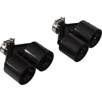 Koncovka výfuku Dvojité koncovky výfuků - 2x 93mm výstup - bez výseku