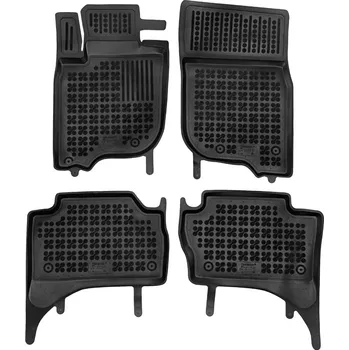 autokoberec Gumové autokoberce Mitsubishi L200 V Facelift Double Cab (2019 - 2023) zvýšený okraj |