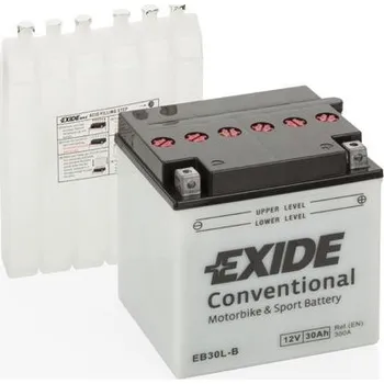 Auto-moto baterie startovací baterie EXIDE EB30L-B