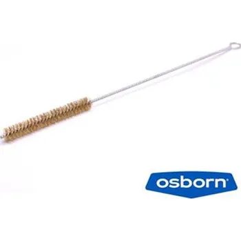 Drátěný kartáč Osborn 0003816504 - Kartáč ruční na čištění přístrojů pr. 4 x 100/300 mm, zvlněný mosazný drát 0,12 mm