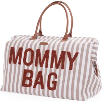 Dětské zboží Childhome Přebalovací taška Mommy Bag Canvas Nude 55x30x40 hnědá
