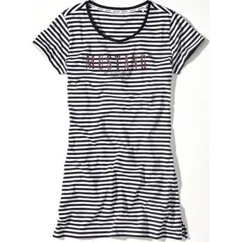 Dámské pyžamo MUSTANG Dámská pruhovaná noční košilka JADE M 6234_6500.547