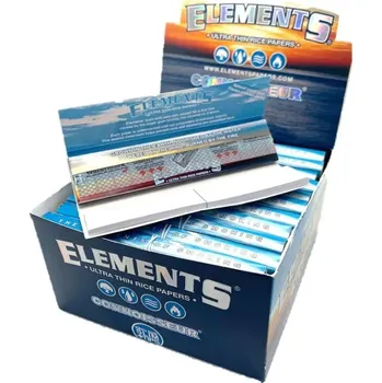 Papírky Elements KS CONNOISSEUR + filtry, BOX 24 KS