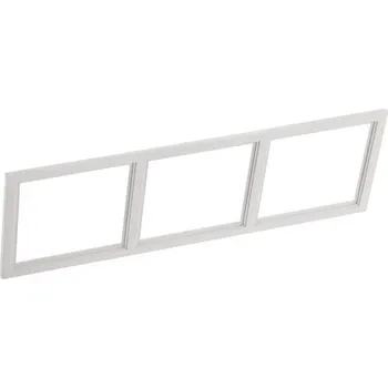 Příslušenství pro LED osvětlení Rámeček trojnásobný DMM3MWH