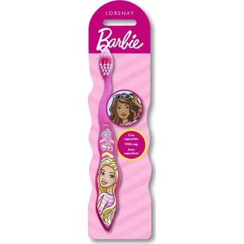 Zubní kartáček Barbie zubní kartáček s krytkou