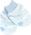 Kojenecká souprava Baby Nellys Baby Stars sada oblečení pro miminko 3D Pastel Blue