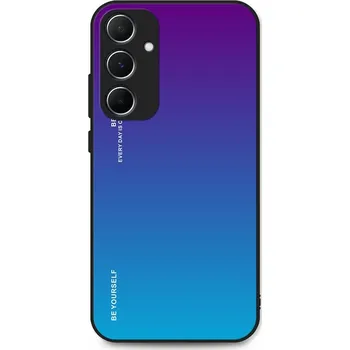 Pouzdro na mobilní telefon Kryt Samsung A55 pevný duhový purpurový (obal neboli pouzdro na Samsung A55)