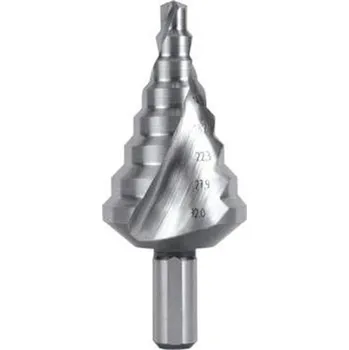 Vrták Ruko 101057 - Vrták do kovu pr. 6-32mm stupňovitý, stopka 10mm č.6, HSS CBN